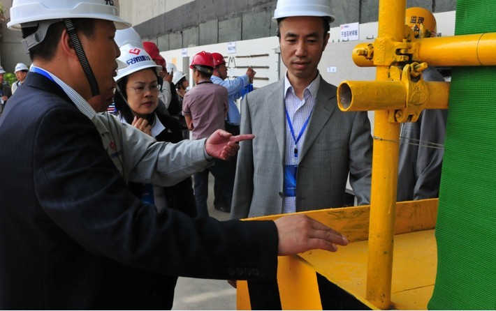 2012年青海省安全质量标准化工程示范工地现场观摩会